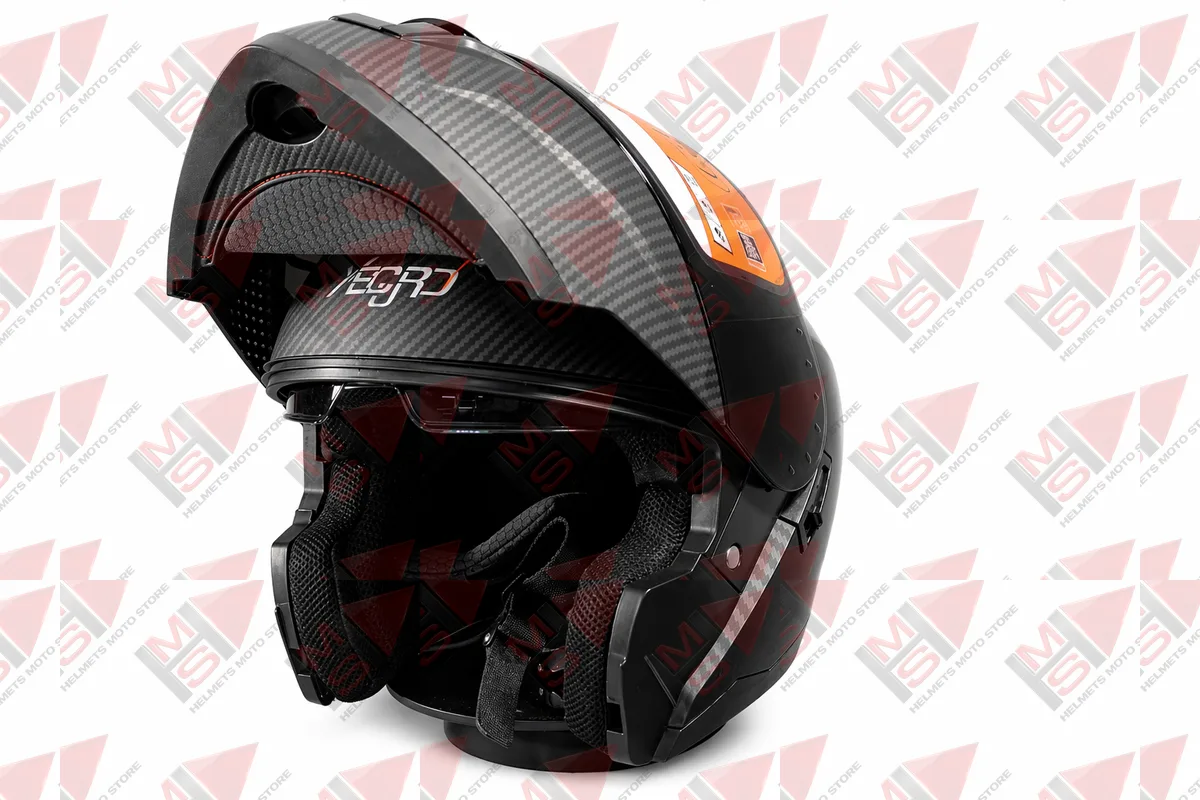 CASCO ABATIBLE X-ONE GRIS AZUL vista 11