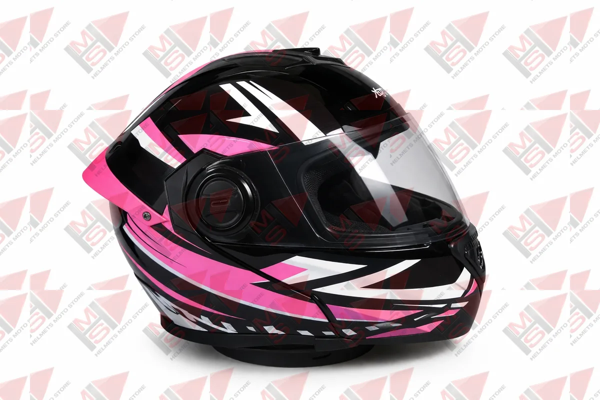 CASCO ABATIBLE XECURO NEGRO MUJER vista 15