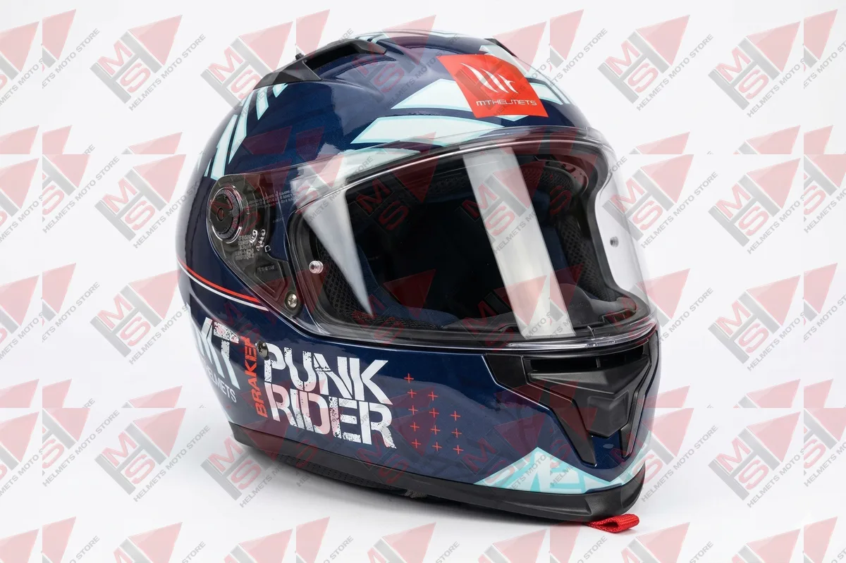 CASCO ABATIBLE X-ONE GRIS AZUL vista 17
