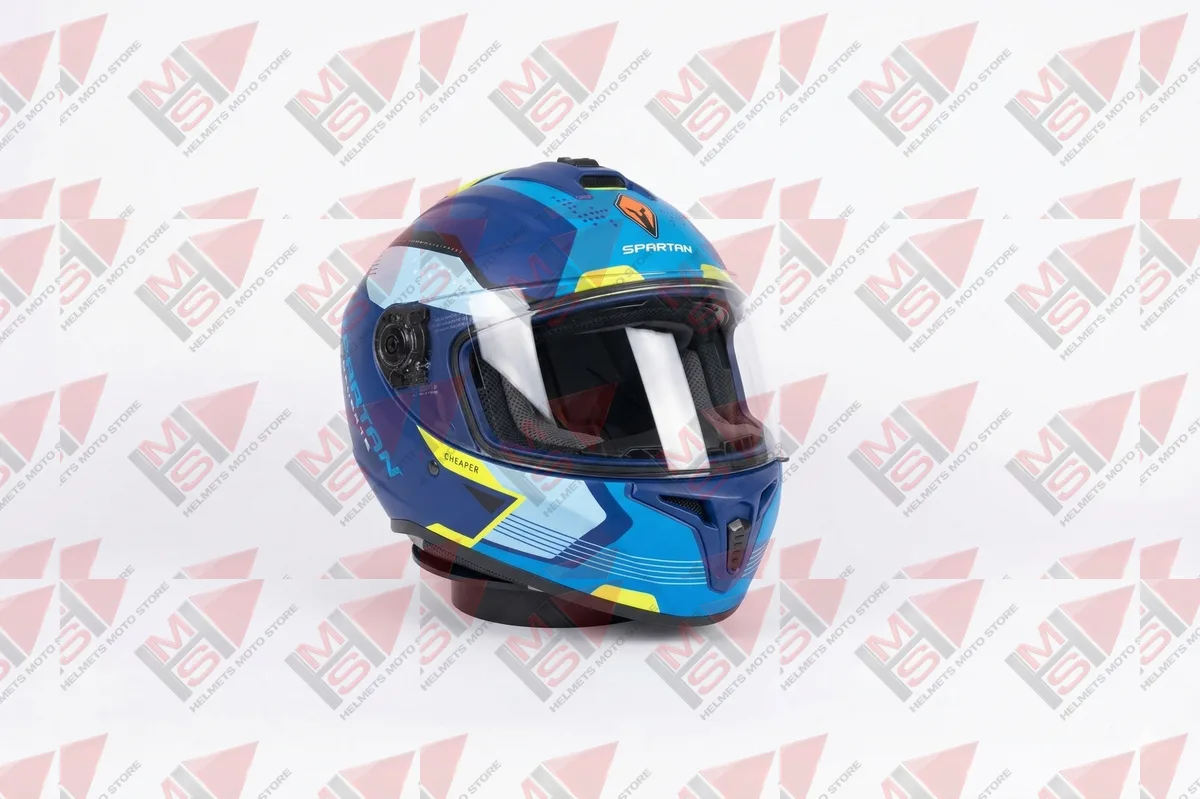 CASCO SPARTAN DRAKEN FRANTIC AZUL ROSA vista 10