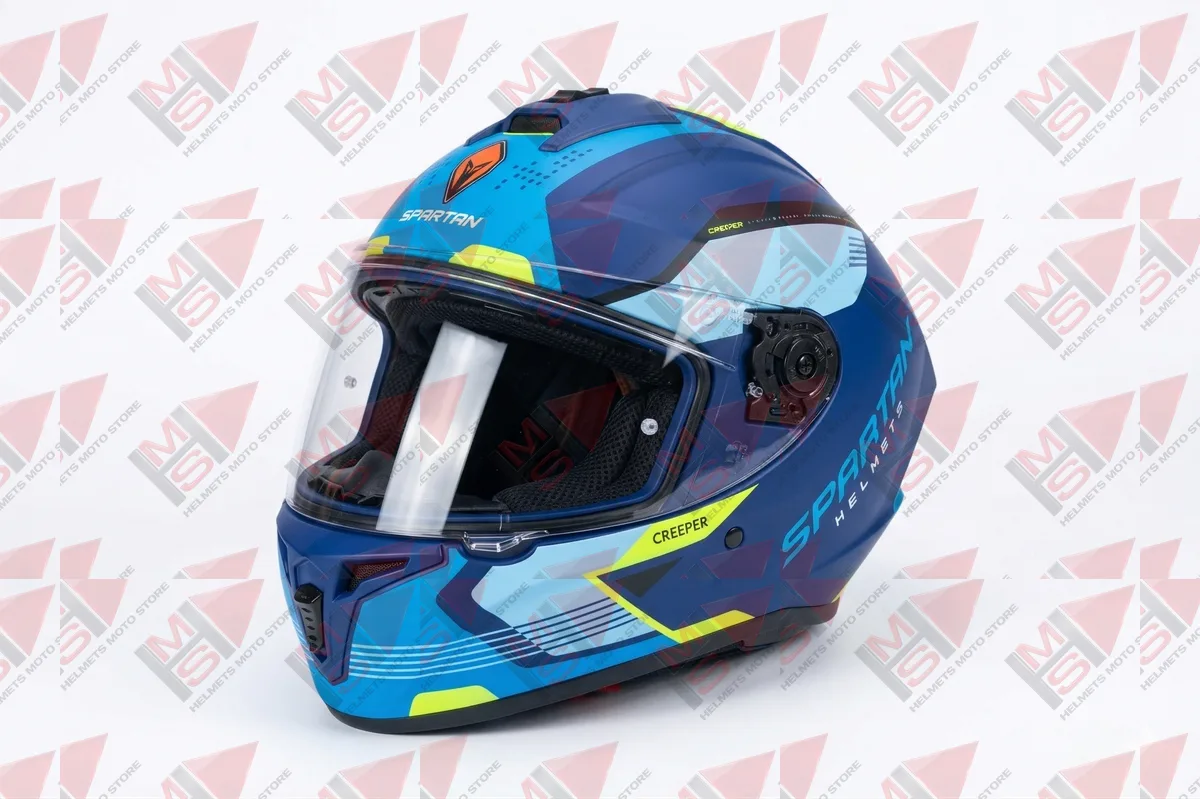 CASCO SPARTAN DRAKEN FRANTIC AZUL ROSA vista 11