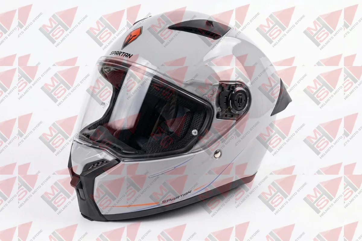 CASCO SPARTAN DRAKEN S VANCOUVER BLANCO AZUL vista 18
