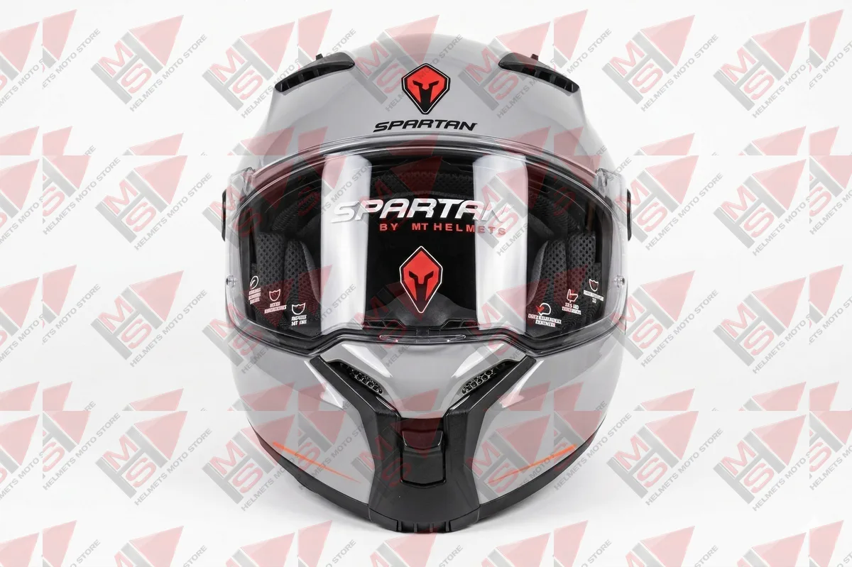 CASCO SPARTAN DRAKEN S VANCOUVER BLANCO AZUL vista 17