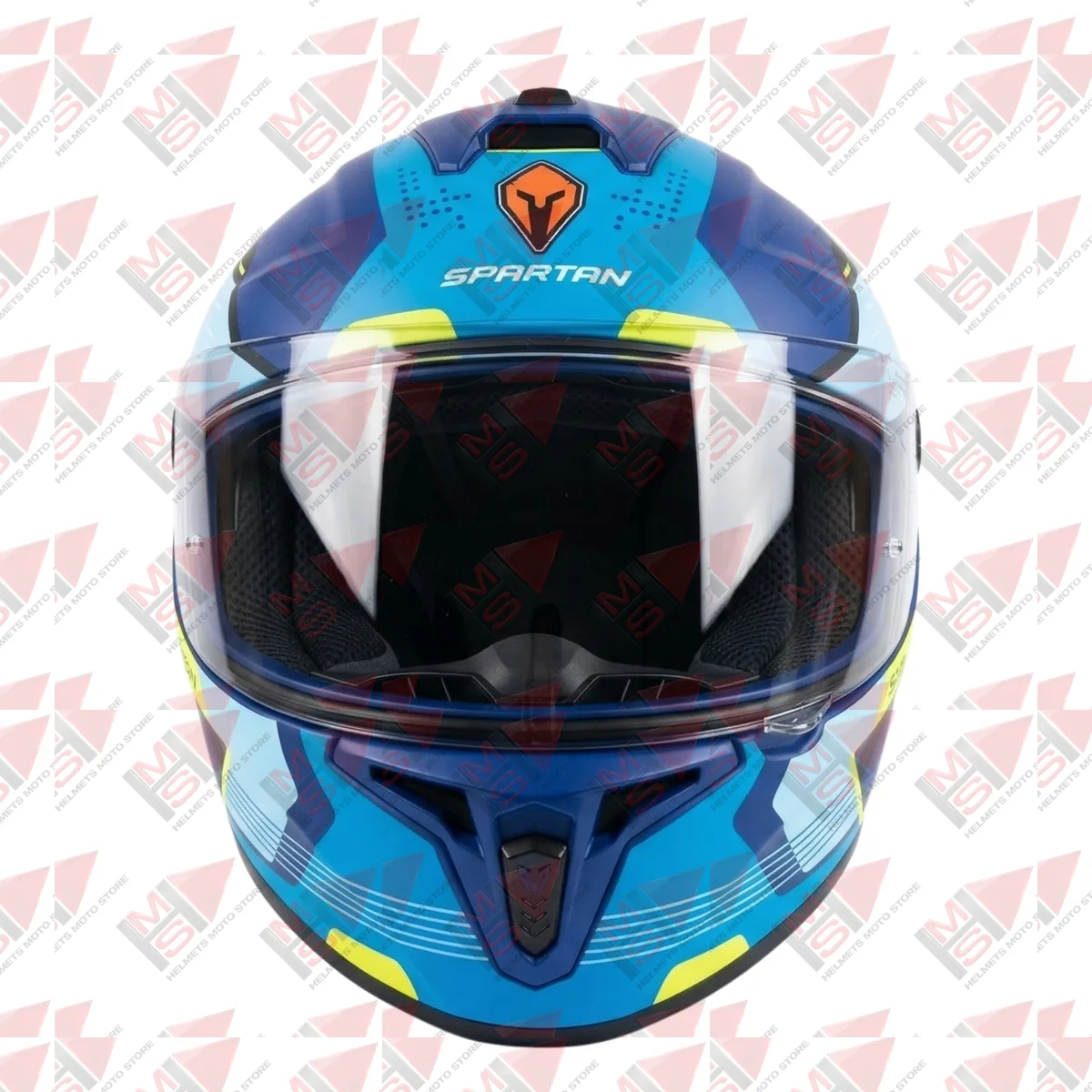 CASCO SPARTAN DRAKEN FRANTIC AZUL ROSA vista 20