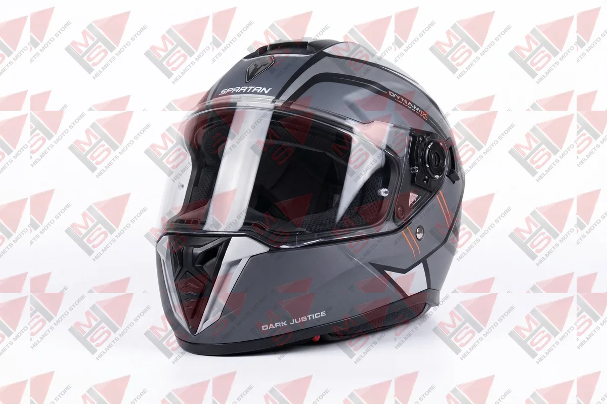 CASCO SPARTAN DRAKEN FRANTIC NEGRO CAMO GRIS vista 10