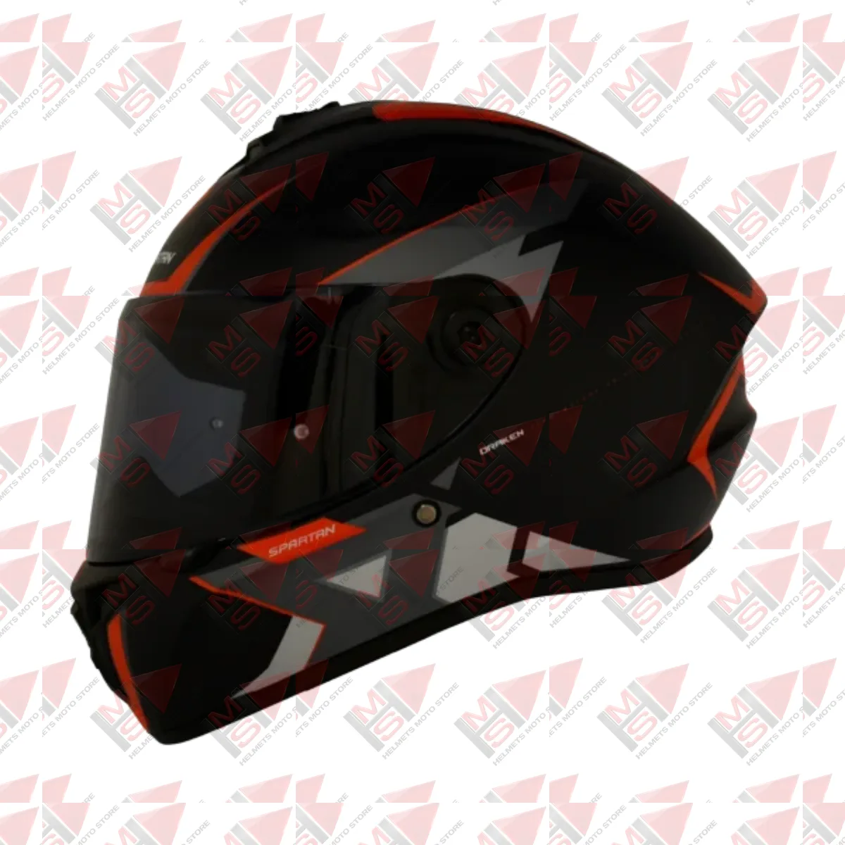 CASCO SPARTAN DRAKEN FRANTIC NEGRO CAMO GRIS vista 12