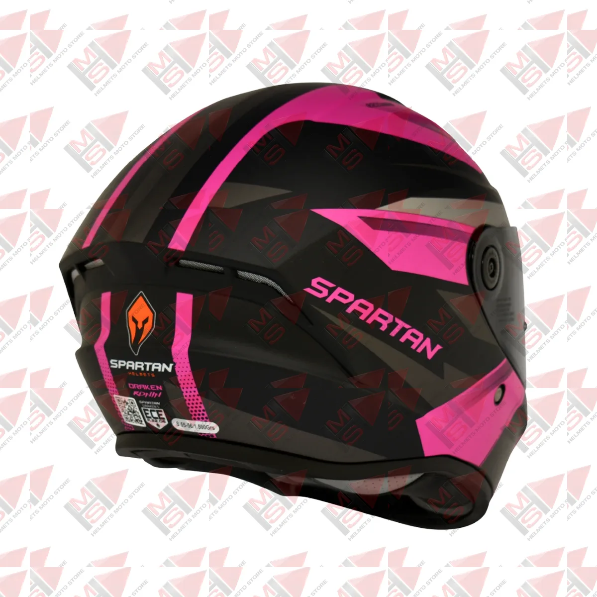 CASCO SPARTAN DRAKEN RONIN FUCSIA vista 14