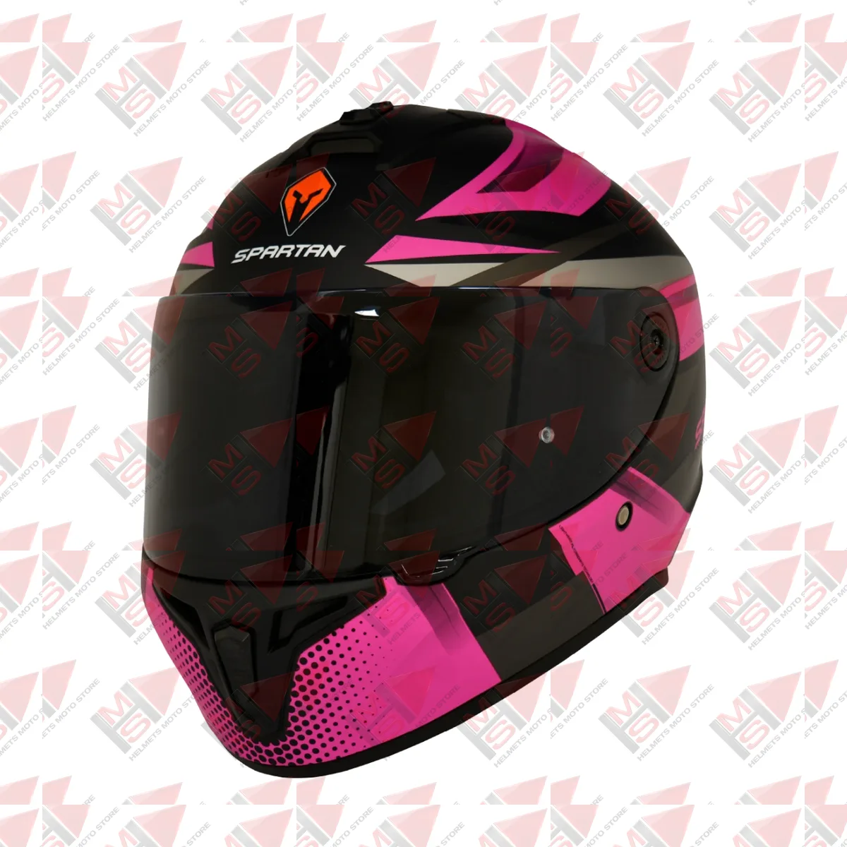 CASCO SPARTAN DRAKEN RONIN FUCSIA vista 10
