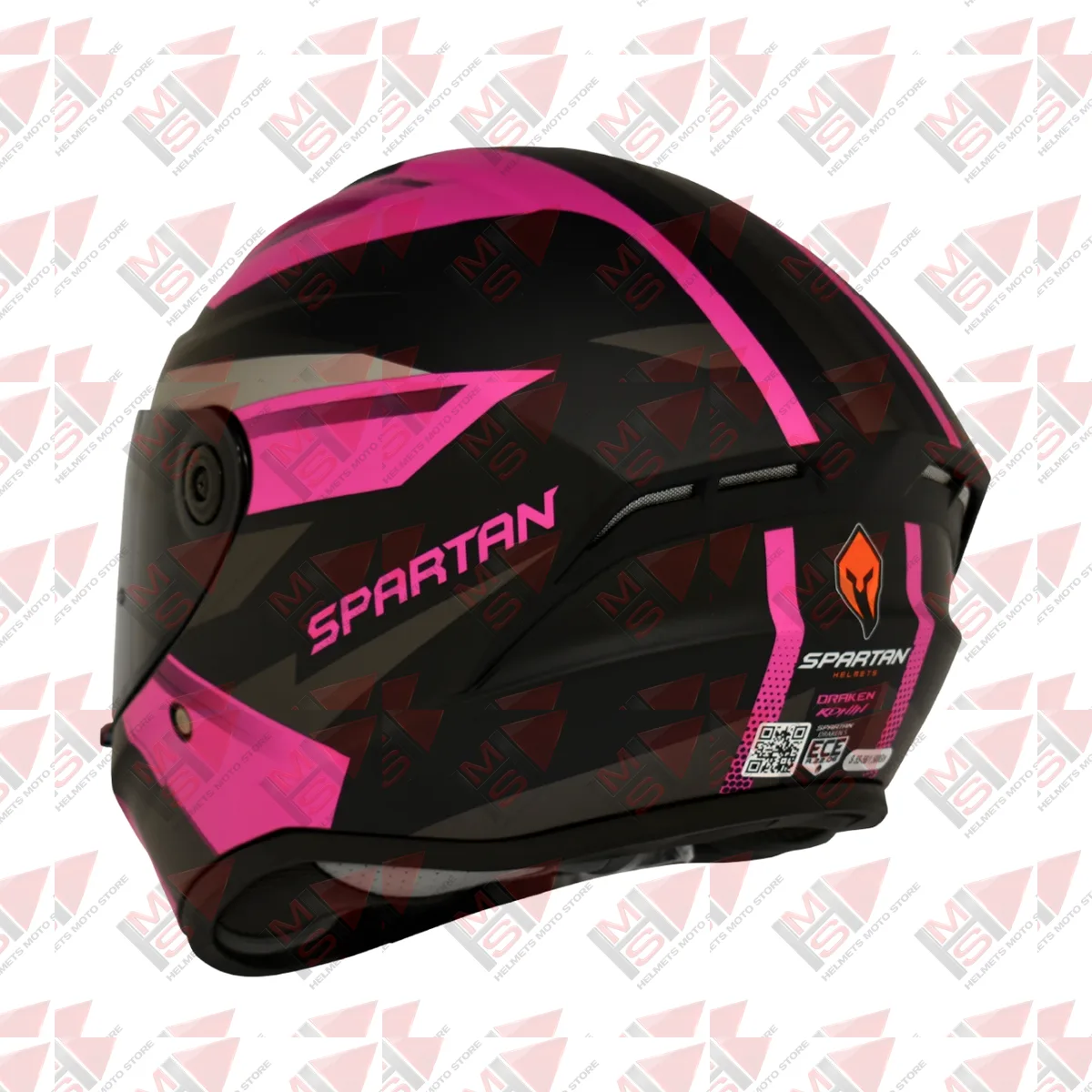 CASCO SPARTAN DRAKEN RONIN FUCSIA vista 16