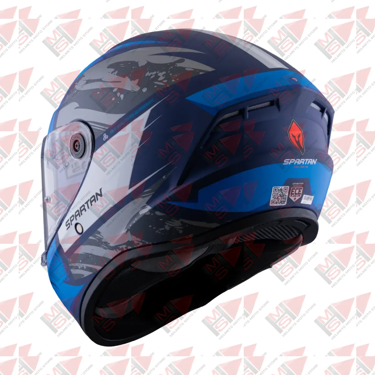 CASCO SPARTAN DRAKEN S LYNX AZUL GRIS vista 16