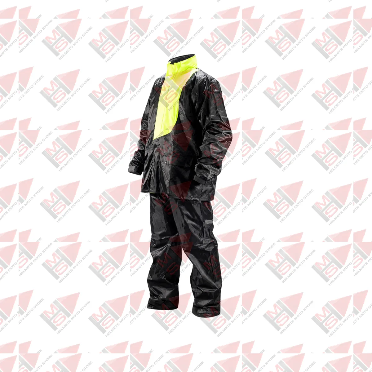 DETALLE DE LA TELA Y LOS AJUSTES DEL IMPERMEABLE